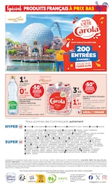 Eau Minérale en promo dans le catalogue Super U à la page 16