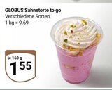 Aktuelle Torte Angebote bei GLOBUS in Braunschweig Aktuelles Sahnetorte to go Angebot bei GLOBUS in Braunschweig ab 1,55 €