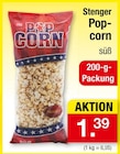 Popcorn süß von Stenger für 1,39 € bei Zimmermann im Angebot Popcorn süß von Stenger im aktuellen Zimmermann Prospekt
