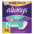 Slipeinlagen von Always für 3,29 € bei Lidl im Angebot Slipeinlagen von Always im aktuellen Lidl Prospekt