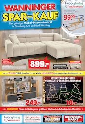 Aktueller Möbel Wanninger Prospekt mit Sofa, "WANNINGER SPAR-KAUF", Seite 1