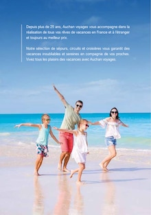 Catalogue Auchan Supermarché de la semaine "Auchan voyages" avec 2 pages, valide du 19/03/2025 au 31/12/2025 pour Ballan-Miré et alentours Prospectus Auchan Supermarché de la semaine "Auchan voyages" avec 2 pages, valide du 19/03/2025 au 31/12/2025 pour Ballan-Miré et alentours