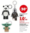 Porte-clés lumineux - LEGO en promo chez Super U Valence à 10,49 €