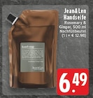 Handseife im Angebot bei EDEKA in Wesel Handseife Angebote von Jean&Len bei EDEKA Wesel für 6,49 €