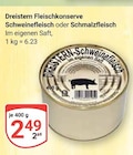 Schweinefleisch im Angebot bei GLOBUS in Krefeld Schweinefleisch Angebote von Dreistern bei GLOBUS Krefeld für 2,49 €