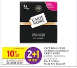 Café Moulu Pur Arabica Classique - Carte Noire - Intermarché Hyper à Clermont-Ferrand Café Moulu Pur Arabica Classique - Carte Noire en promo chez Intermarché Hyper Clermont-Ferrand à 32,61 €