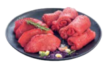 EDEKA Hohwacht - Beefsteak oder Beefsteak-Rouladen Angebot im Prospekt Beefsteak oder Beefsteak-Rouladen bei EDEKA im Hohwacht Prospekt für 1,69 €