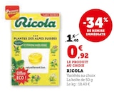 Ricola dans le catalogue Super U