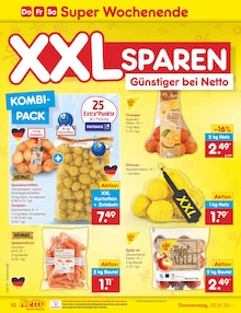 Kartoffeln im Netto Marken-Discount Prospekt "Aktuelle Angebote" mit 61 Seiten (Frankfurt (Main))