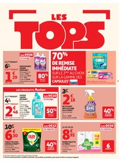 Promos Lessive dans le catalogue "LE GRAND SHOW D'HALLOWEEN" de Auchan Supermarché Lessive en promo dans le catalogue Auchan Supermarché à la page 5