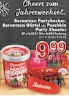 Partybecher Angebote von Berentzen bei TOP Getränke Krefeld für 9,99 €