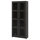 Vitrine schwarz von BRIMNES für 109,00 € bei IKEA im Angebot Vitrine schwarz von BRIMNES im aktuellen IKEA Prospekt