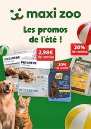 Prospectus Maxi Zoo à Avesnes-les-Aubert: "Les promos de l'été !", 1} page, 01/07/2026 - 08/07/2026