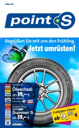 Werkstatt & Auto Prospekt von point S Sankt Augustin point S Prospekt: "Jetzt umrüsten!", 14 Seiten, 03.05.2023 - 31.07.2023