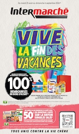 Prospectus Supermarchés Intermarché Super en cours à Lacanau Ocean et alentours, "VIVE LA FIN DES VACANCES", 40 pages, 25/08/2026 - 06/09/2026 Catalogue Supermarchés Intermarché Super en cours à Lacanau Ocean et alentours, "VIVE LA FIN DES VACANCES", 40 pages, 25/08/2026 - 06/09/2026