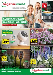 Hagebaumarkt Prospekt für Unterföhring: "GÜNSTIG WERKELN, GLÜCKLICH WOHNEN!", 8 Seiten, 04.06.2025 - 13.06.2025