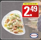 Flusskrebs-Cocktail im WEZ Prospekt zum Preis von 2,49 €