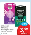 Xtreme3 Einwegrasierer von Wilkinson für 3,99 € bei budni im Angebot Xtreme3 Einwegrasierer von Wilkinson im aktuellen budni Prospekt