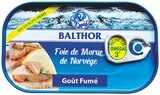 Foie de morue de Norvège - BATHOR - Colruyt à Saint-Étienne Foie de morue de Norvège - BATHOR en promo chez Colruyt Saint-Étienne à 1,49 €