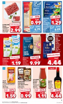 Milch im Kaufland Prospekt "Aktuelle Angebote" mit 52 Seiten (Leverkusen)