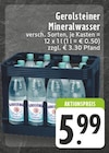 Aktuelles Mineralwasser Angebot bei E center in Krefeld ab 5,99 €