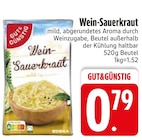 Wein-Sauerkraut Angebote von Gut & Günstig bei EDEKA Landshut für 0,79 €