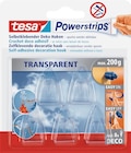 Dekohaken Powerstrips® transparent Set 5tlg bei dm-drogerie markt im Bergheim Prospekt für 4,25 €