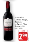 EDEKA Edingen-Neckarhausen - Le Filou Rouge Angebot im Prospekt Le Filou Rouge bei EDEKA im Edingen-Neckarhausen Prospekt für 2,99 €