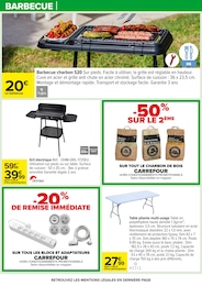 Offre Barbecue Charbon dans le catalogue Carrefour du moment à la page 25
