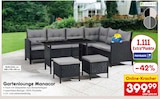 Gartenlounge Manacor Angebote von Juskys bei Netto Marken-Discount Cuxhaven für 399,99 €