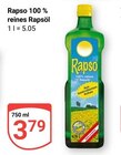 100 % reines Rapsöl bei GLOBUS im Saarbrücken Prospekt für 3,79 €
