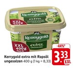 Kerrygold extra mit Rapsöl ungesalzen im Angebot bei E center in Neustadt Kerrygold extra mit Rapsöl ungesalzen Angebote von Kerrygold bei E center Neustadt für 3,33 €
