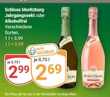 Jahrgangssekt im Angebot bei GLOBUS in Erfurt Jahrgangssekt Angebote von Schloss Moritzburg bei GLOBUS Erfurt für 2,69 €