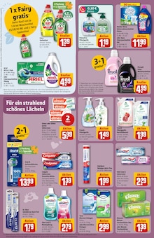 Waschmittel im aktuellen REWE Prospekt (Augsburg) Waschmittel im REWE Prospekt "Dein Markt" mit 34 Seiten (Augsburg)