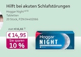 Hoggar Night Angebote bei mea - meine apotheke Leverkusen für 14,95 €