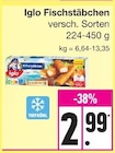 Fischstäbchen im Angebot bei EDEKA in Norderstedt Fischstäbchen Angebote von Iglo bei EDEKA Norderstedt für 2,99 €