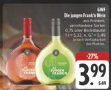 Die jungen Frank'n Wein bei E center im Nürnberg Prospekt für 3,99 €