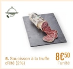 Saucisson à la truffe d'été (2%) dans le catalogue Monoprix