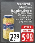 EDEKA - Brech-, Schnitt- oder Wachsbrechbohnen Angebot im Prospekt Brech-, Schnitt- oder Wachsbrechbohnen bei EDEKA im Prospekt "" für 2,29 €