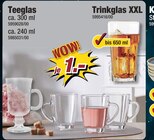 Teeglas oder Trinkglas XXL von  im aktuellen POCO Prospekt für 1,00 €