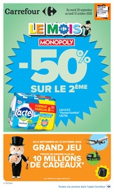 Promos Alimentation dans le catalogue "LE MOIS MONOPOLY" de Carrefour Alimentation en promo dans le catalogue Carrefour à la page 1