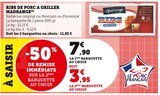 Ribs de porc à griller à Super U dans Le Bastidon Ribs de porc à griller à Super U dans Le Bastidon