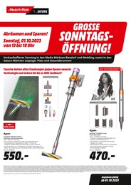 Haushalt Angebot & Preis im aktuellen MediaMarkt Saturn Prospekt Haushalt Angebot im aktuellen MediaMarkt Saturn Prospekt auf Seite 1