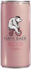 Secco Rosé oder Weiß von Hans Baer im aktuellen Penny Prospekt für 0,49 €
