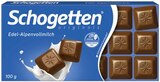 Edel-Alpenvollmilch im REWE Prospekt Edel-Alpenvollmilch von Schogetten im aktuellen REWE Prospekt für 0,79 €