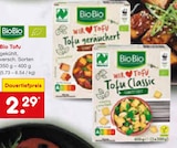 Bio Tofu Angebote von BioBio bei Netto Marken-Discount Hildesheim für 2,29 €