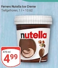 Nutella Ice Creme Angebote von Ferrero bei GLOBUS Hof für 4,99 €