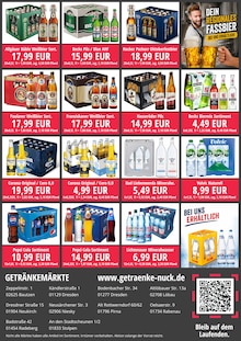 Cola im aktuellen nuck Getränke Prospekt (Pirna) Cola im nuck Getränke Prospekt "DIE GETRÄNKEKÖNNER" mit 2 Seiten (Pirna)