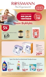 Rossmann Prospekt für Heidelberg: "Online Exklusiv KW32", 6 Seiten, 05.08.2024 - 16.08.2024