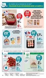 Promos Crevettes dans le catalogue "Super U" de Super U Crevettes en promo dans le catalogue Super U à la page 26